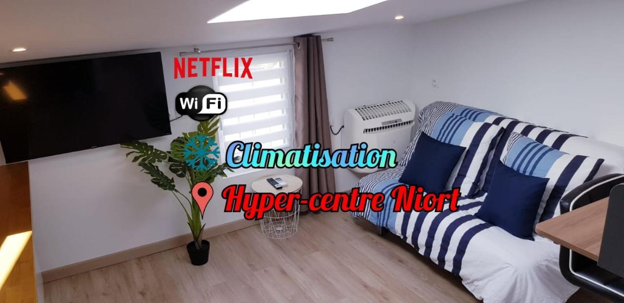 Escapade Niortaise - Studios Climatises Hyper-Centre De Niort Ngoại thất bức ảnh
